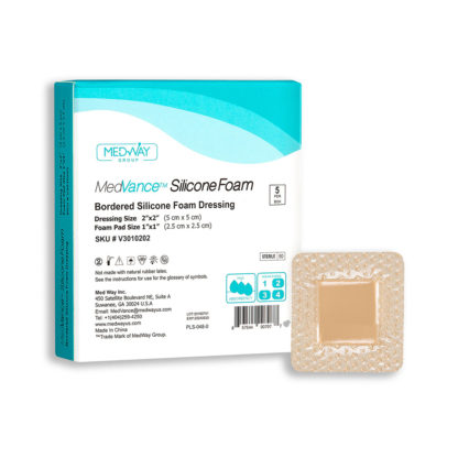 MedVance Silicone Bordered Foam Dressing