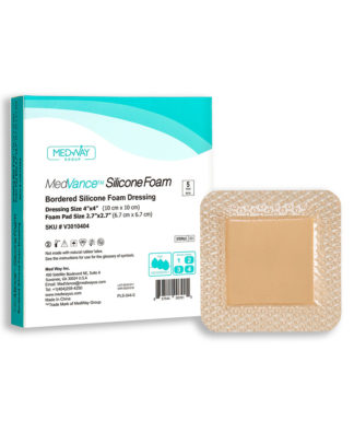 MedVance Silicone Bordered Foam Dressing