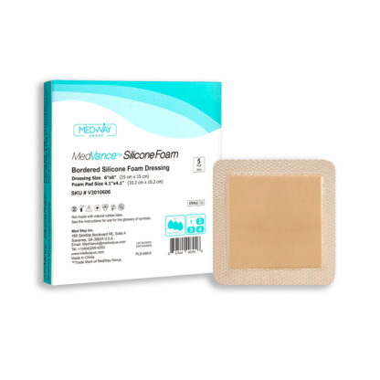 MedVance Silicone Bordered Foam Dressing