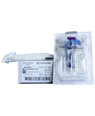 BLUselect Cuffed Non-Fenestrated Soft-Seal Tracheostomy Tube