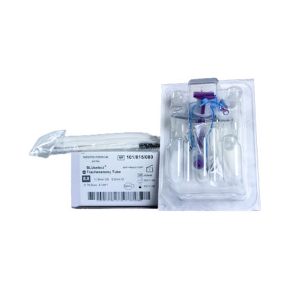 BLUselect Cuffed Non-Fenestrated Soft-Seal Tracheostomy Tube