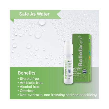 Reliefacyn Advanced Itch-Burn-Rash-Pain Relief Hydrogel