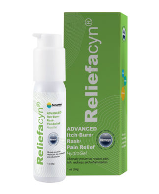 Reliefacyn Advanced Itch-Burn-Rash-Pain Relief Hydrogel