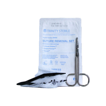 Trinity Suture Removal Tray with Forceps