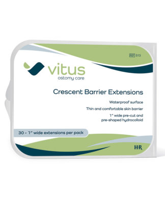 Vitus Ostomy Crescent Barrier Extensions