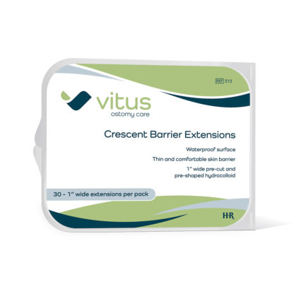 Vitus Ostomy Crescent Barrier Extensions