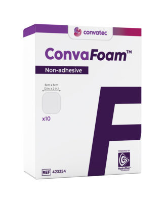 ConvaFoam Non-Adhesive Hydrofiber Foam Dressing