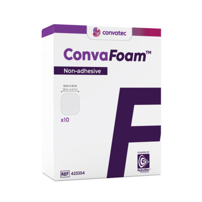 ConvaFoam Non-Adhesive Hydrofiber Foam Dressing