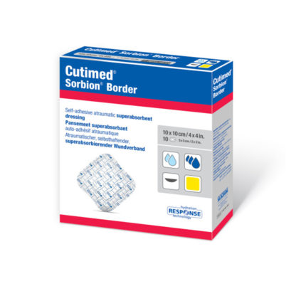 Cutimed Sorbion Border Superabsorbent Dressing