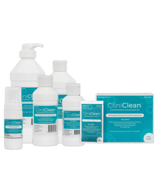 CliniClean Chlorhexidine Gluconate 4% Antiseptic/Antimicrobial Solution