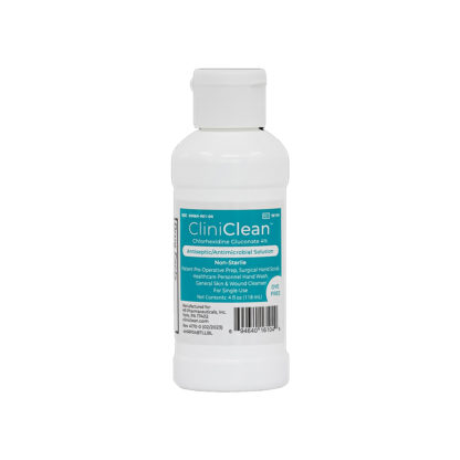 CliniClean Chlorhexidine Gluconate 4% Antiseptic/Antimicrobial Solution