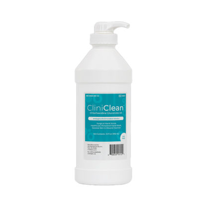 CliniClean Chlorhexidine Gluconate 4% Antiseptic/Antimicrobial Solution