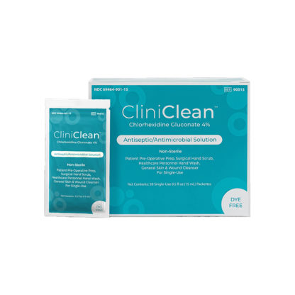 CliniClean Chlorhexidine Gluconate 4% Antiseptic/Antimicrobial Solution