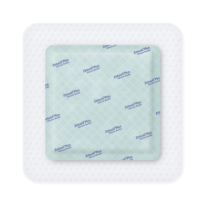 Zetuvit Plus Silicone Bordered Dressing - Upgraded Design