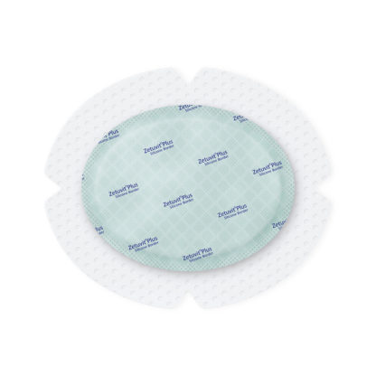 Zetuvit Plus Silicone Oval Bordered Dressing - Upgraded Design