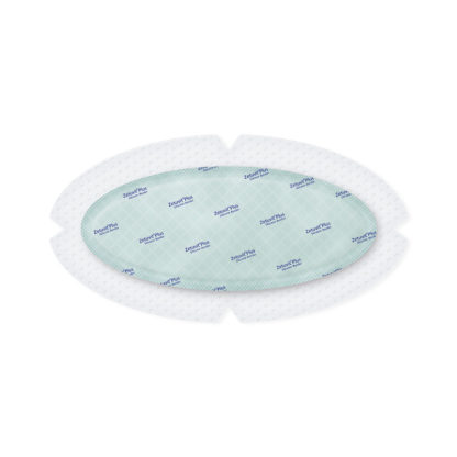 Zetuvit Plus Silicone Oval Bordered Dressing - Upgraded Design