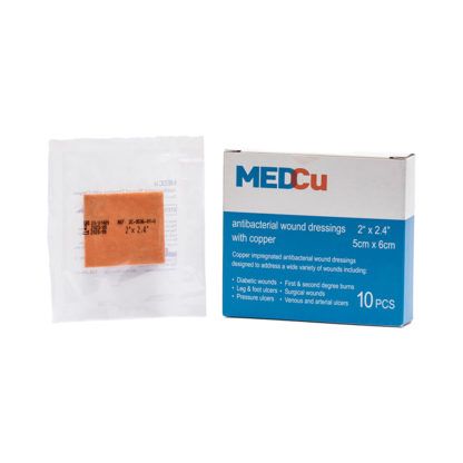 MedCu Antibacterial Foam Dressing with Copper Oxide