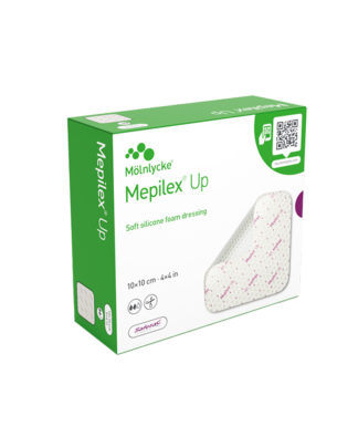 Mepilex Up Soft Silicone Foam Dressing