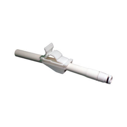 Urocare Straight-Thru Adaptor with Thumb Clamp