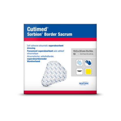 Cutimed Sorbion Border Sacral Superabsorbent Dressing