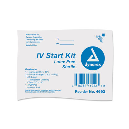 Dynarex IV Start Kit without Gloves